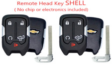 X2 NEW Smart Remote Key SHELL For Chevrolet Silverado 2019-2020 13529632 HYQ1EA picture