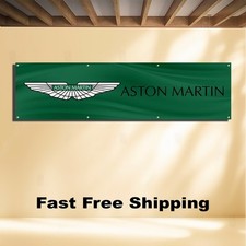 ASTON MARTIN 2'X8' BANNER FLAG picture