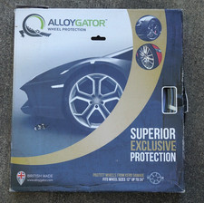 Alloygator Alloy Wheel Protection 4-Piece Graphite Fits Wheel Sizes 12
