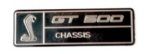 2020,2021,2022,2023 CARROLL SHELBY GT500 MUSTANG DASH CHASSIS NUMBER PLATE picture
