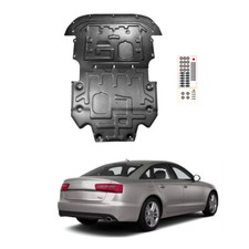 2Pcs Engine Splash Guard For Audi A6 2012-2018 Under Engine Shield Cover Board picture