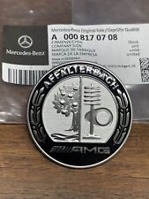 Genuine Mercedes AMG Emblem Black Bonnet W206 S206 C-Class A0008170708 C63 S E picture