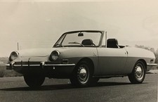 Rare Press Release BERTONE 1971 FIAT 850 Spider picture