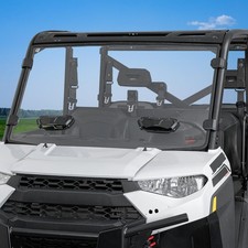 KEMIMOTO 3-in-1 Vented Windshield for Polaris Ranger picture