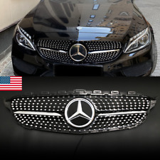  Front Grill Led Star For Mercedes Benz W205 C300 C43 AMG C200 2019-2021 picture