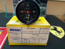Ferrari 208-Gts- 308-Gts- Gtb- Clock in good working order  is Oem Part. picture