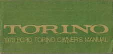 1973 Ford Torino and Ranchero Owners Manual Original User Guide Book Gran Torino picture