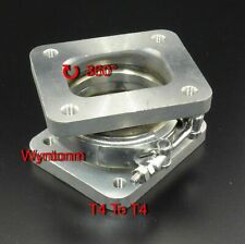 T4 To T4 Turbo Inlet V Band Stainless Steel Rotation Conversion Adapter Flange picture