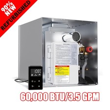 60,000 BTU RV Tankless Water Heater 3.5 GPM NO Door With Controller 【90% NEW】 picture
