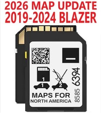 *NEW* 2026 MAP UPDATE FITS 2019-2024 BLAZER Navigation SD Card 85856394 32GB picture
