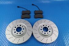 For Alfa Romeo Giulia Front Brake Pads & Drilled Rotors Safe And Reliable picture