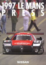 [Catalog] 1997 Le Mans Press Nissan R390 GT1 #23 Kazuyoshi Hoshino Erik Comas picture