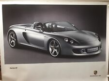 Porsche Carrera GT Showroom Original Factory  9/00-WVK 178 900 Car Poster WOW picture