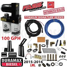 FASS Titanium 100GPH Fuel Lift Pump System 15-16 Duramax Diesel Chevy GMC GM 6.6 picture