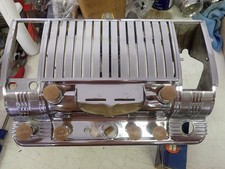 Beautiful 1946 1947 1948 Dodge Center Chrome Panel Grill Mopar 1149073 + Switch picture