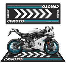 For CFMOTO Motorcycle Garage Showroom Pit Mat Workshop Factory Racing carpet picture