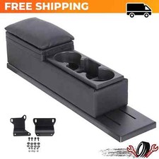 New Cup Holder Center Console For 06-20 Dodge Charger Police w/ Equipment Plate picture
