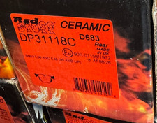 Premium EBC British made brake pads for Chinese made prices DP31118C - D683 BMW picture