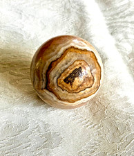 Vintage Gear Manual Shift Knob? Crazy Lace Agate Auto Car Stone Screw On 2 3/4” picture