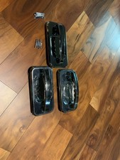 Three dark chrome door handles and back plates for Hummer 2 picture