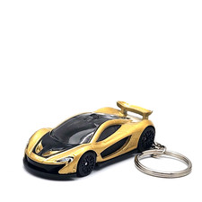 McLaren P1 Gold Custom 1/64 Scale Diecast Model 🎁 GREAT GIFT 🎁 picture