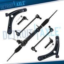 FWD Power Steering Rack and Pinion Front Lower Control Arms for Patriot Compass picture