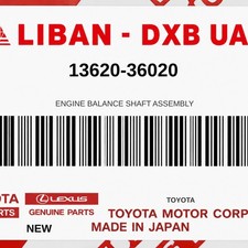 Genuine 2010-2017 Toyota Camry Engine Balance Shaft Assembly 13620-36020 picture