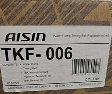 Engine Timing Belt Kit with Water Pump-Eng Code: EJ253, Natural Aisin TKF-006 picture