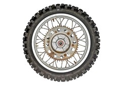 1981 81 Honda CR250R CR 250 Rear Wheel Rim Tire Hub Spoke Sprocket 18