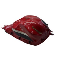 2023 20-25 KAWASAKI NINJA EX650 Z650 650 GAS TANK FUEL PETROL RED OEM DAMAGE picture