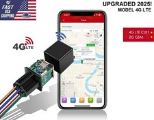 GPS Tracker Relay Real Time 4G Locator Anti-Theft Hidden Car GPS Relay +SIM picture
