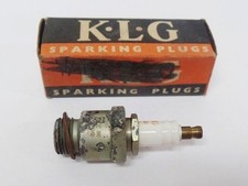 NOS KLG M100 Spark Plug - A Smiths Accessory - Motorcycle Triumph BSA Norton  picture