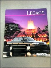 1992 Subaru Legacy 22-page Original Car Sales Brochure Catalog picture