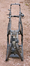 1977 YAMAHA RD400 OEM FRAME VIN# 1A1-302893 picture