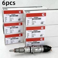 6X Fuel Injector For Cummins ISB QSB engines 6.7L 0445120177  5254261 5254261PX picture