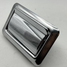 Vintage Large GM Chrome Ashtray Hot Rod Custom Gasser Arm Rest & Center Console picture