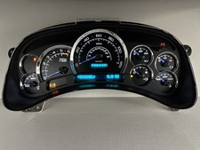 03-05 Escalade Platinum Speedometer Instrument Gauge Cluster White LED picture