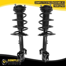 Front Pair Complete Struts & Coil Springs for 2014-2019 Toyota Highlander picture