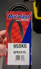 Duralast Serpentine Belt 950K6 OEM Replacement Belt 6PK2415 picture