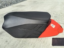 SkiDoo snowmobile seat, Summit, Red, New takeoff, seat cover, seat base picture