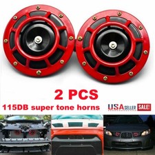 Super Tone Horn Super Loud Compact Electric Blast Tone Car Air Horn 12V picture
