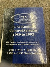 TTS Target Training Systems, Inc. GM Engine Control Systems 1989 1992 Book 2 D8 picture