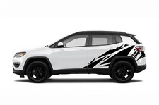 Geometric for Jeep Compass Pattern Shapes Graphic Design Decal Sticker Vinyl kit picture