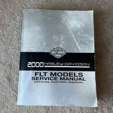 2000 HARLEY DAVIDSON OFFICIAL FACTORY SERVICE MANUAL FLT TOURING MODELS 99483-00 picture