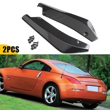 For Nissan 350Z 2006-2009 Black Rear Bumper Lip Splitter Diffuser Body Kit picture