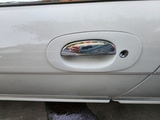 1994-2003 JAGUAR XJ6 XJ8 VANDEN PLAS LEFT DRIVER FRONT EXTERIOR HANDLE WHITE picture