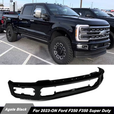 Agate Black Front Bumper Face Bar For 2023 2024 2025 Ford F250 F350 Super Duty picture