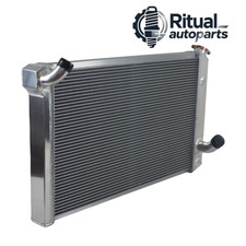 2 Row Aluminum Radiator For 1973 - 1976 Chevy Corvette 5.7L 7.4L V8 Engine CC478 picture