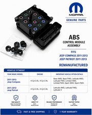 P68091115AD Genuine Mopar Jeep Patriot/Compass Abs Module picture