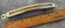BRASS antique 1910's ADAMS GRADOMETER GAUGE vintage FORD Model A T era GM/Chevy picture